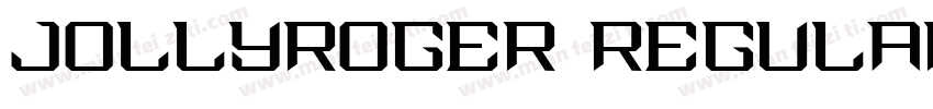 JollyRoger Regular字体转换
